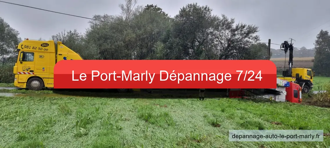 Dépannage et remorquage à Le Port-Marly